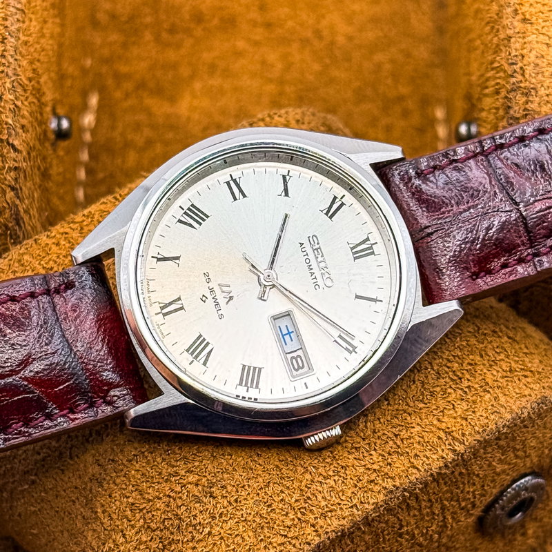 Seiko Seiko - Lord Matic 雪羽 (Yukiba) – Snow Feather - No reserve price - 5606-8031 - Men - 1975 vintage watch - image 24