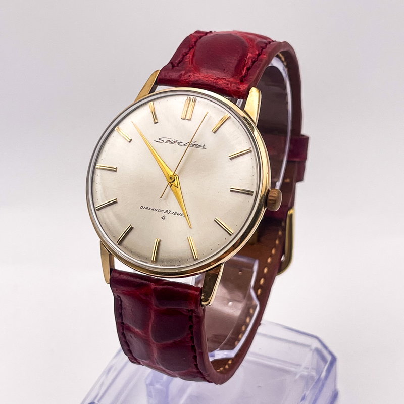 Seiko Seiko - Liner "ALL GOLD-FILLED" 雪淡 – Yuki Tan – Faint Snow - No reserve price - J15001 - Men - 1961 vintage watch - image 2