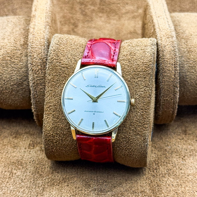Seiko Seiko - Liner "ALL GOLD-FILLED" 雪淡 – Yuki Tan – Faint Snow - No reserve price - J15001 - Men - 1961 vintage watch - image 10