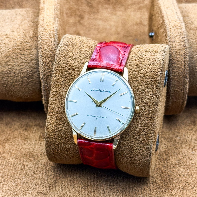 Seiko Seiko - Liner "ALL GOLD-FILLED" 雪淡 – Yuki Tan – Faint Snow - No reserve price - J15001 - Men - 1961 vintage watch - image 11