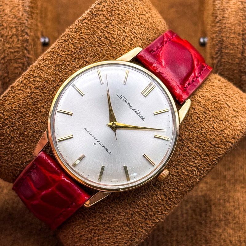Seiko Seiko - Liner "ALL GOLD-FILLED" 雪淡 – Yuki Tan – Faint Snow - No reserve price - J15001 - Men - 1961 vintage watch - image 16