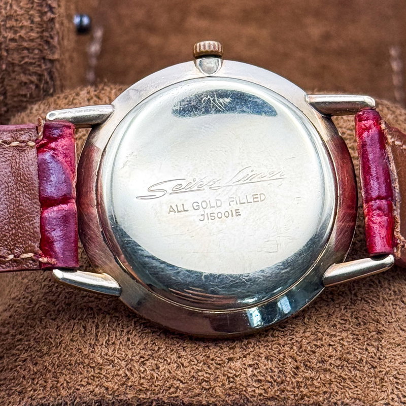 Seiko Seiko - Liner "ALL GOLD-FILLED" 雪淡 – Yuki Tan – Faint Snow - No reserve price - J15001 - Men - 1961 vintage watch - image 23