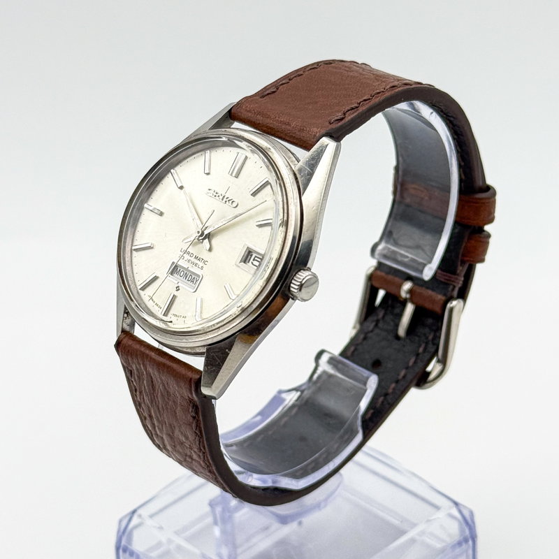Seiko Seiko - Lord Matic 銀輝 (Ginki) – Silver Radiance - No reserve price - 5606-7060 - Men - 1968 vintage watch - image 3