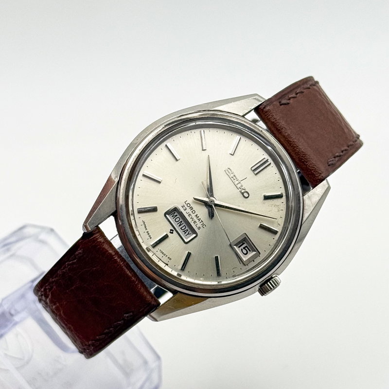 Seiko Seiko - Lord Matic 銀輝 (Ginki) – Silver Radiance - No reserve price - 5606-7060 - Men - 1968 vintage watch - image 11