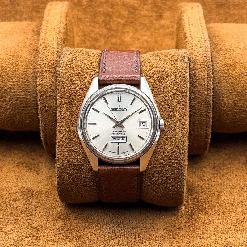Seiko Seiko - Lord Matic 銀輝 (Ginki) – Silver Radiance - No reserve price - 5606-7060 - Men - 1968 vintage watch - image 12