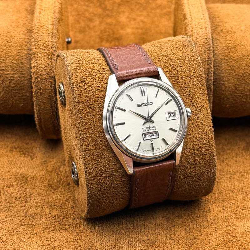 Seiko Seiko - Lord Matic 銀輝 (Ginki) – Silver Radiance - No reserve price - 5606-7060 - Men - 1968 vintage watch - image 14
