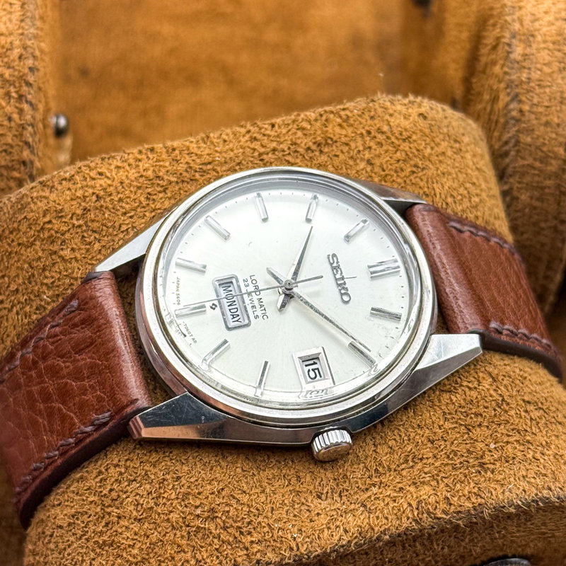 Seiko Seiko - Lord Matic 銀輝 (Ginki) – Silver Radiance - No reserve price - 5606-7060 - Men - 1968 vintage watch - image 18