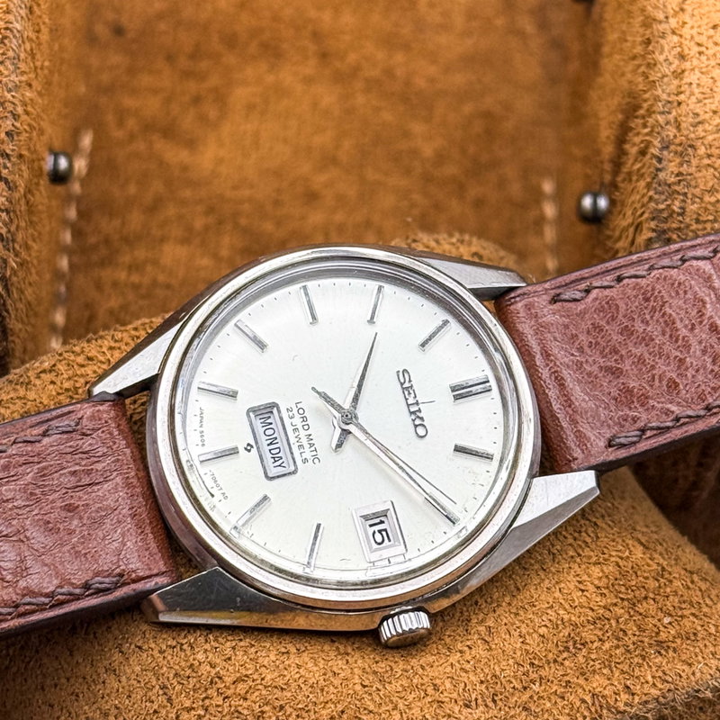 Seiko Seiko - Lord Matic 銀輝 (Ginki) – Silver Radiance - No reserve price - 5606-7060 - Men - 1968 vintage watch - image 20