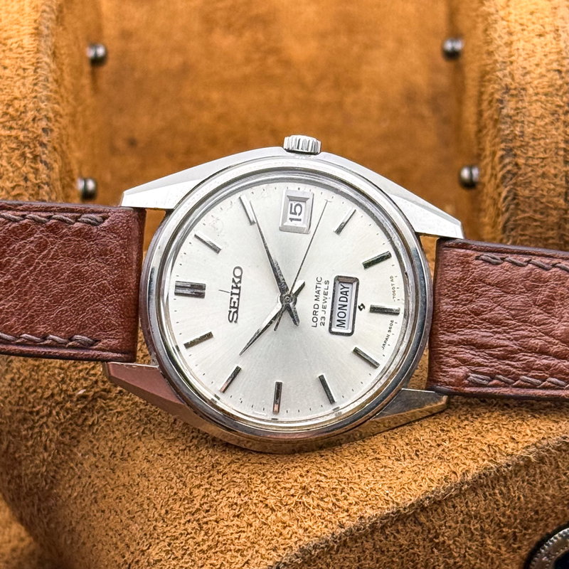 Seiko Seiko - Lord Matic 銀輝 (Ginki) – Silver Radiance - No reserve price - 5606-7060 - Men - 1968 vintage watch - image 21