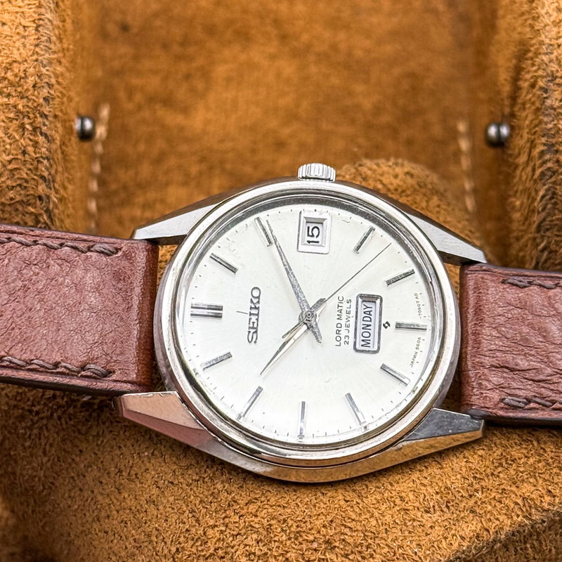 Seiko Seiko - Lord Matic 銀輝 (Ginki) – Silver Radiance - No reserve price - 5606-7060 - Men - 1968 vintage watch - image 22