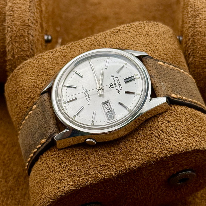 Seiko Seiko - Sportsmatic 5 歳痕 (Saikon) – Trace of Age - No Reserve Price - 6619-7070 - Men - 1966 vintage watch - image 4