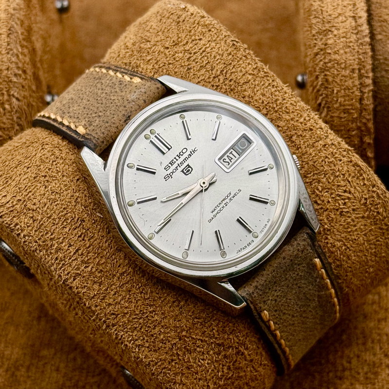 Seiko Seiko - Sportsmatic 5 歳痕 (Saikon) – Trace of Age - No Reserve Price - 6619-7070 - Men - 1966 vintage watch - image 7