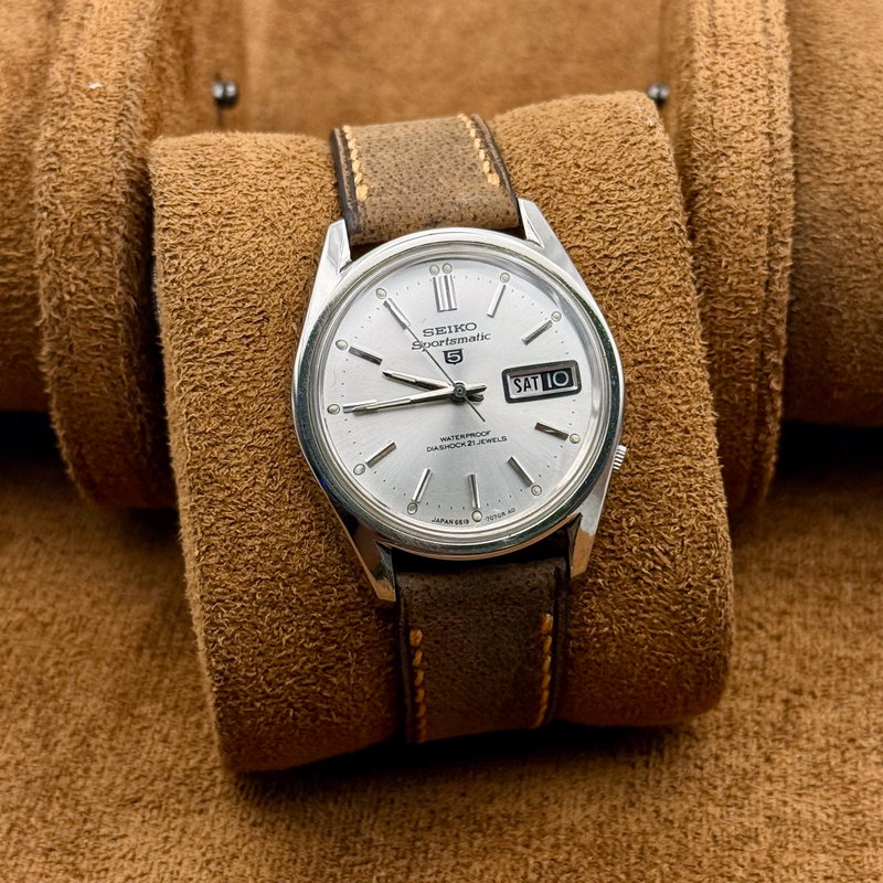 Seiko Seiko - Sportsmatic 5 歳痕 (Saikon) – Trace of Age - No Reserve Price - 6619-7070 - Men - 1966 vintage watch - image 9
