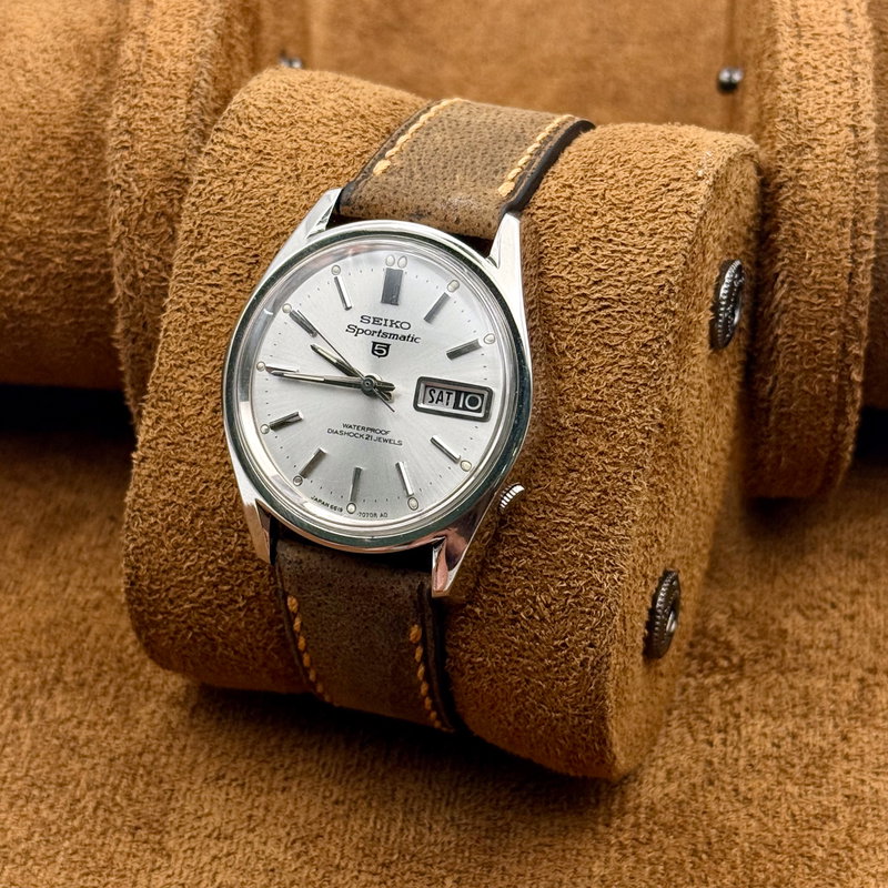 Seiko Seiko - Sportsmatic 5 歳痕 (Saikon) – Trace of Age - No Reserve Price - 6619-7070 - Men - 1966 vintage watch - image 19