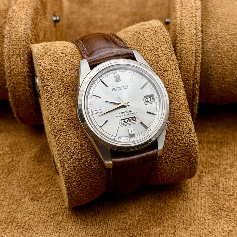 Seiko Seiko - Seikomatic 銀波 (Ginpa) – Silver Wave - Ingen mindstepris - 6206-8100 - Men - 1965 vintage watch - image 7