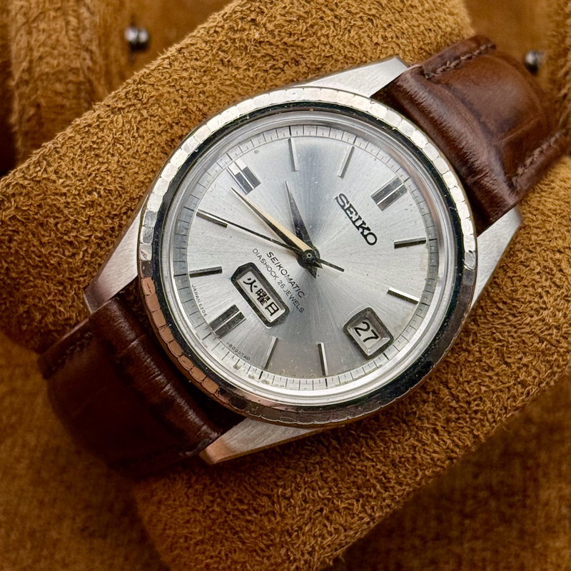 Seiko Seiko - Seikomatic 銀波 (Ginpa) – Silver Wave - Ingen mindstepris - 6206-8100 - Men - 1965 vintage watch - image 9