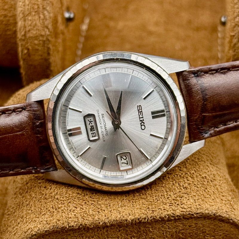 Seiko Seiko - Seikomatic 銀波 (Ginpa) – Silver Wave - Ingen mindstepris - 6206-8100 - Men - 1965 vintage watch - image 12