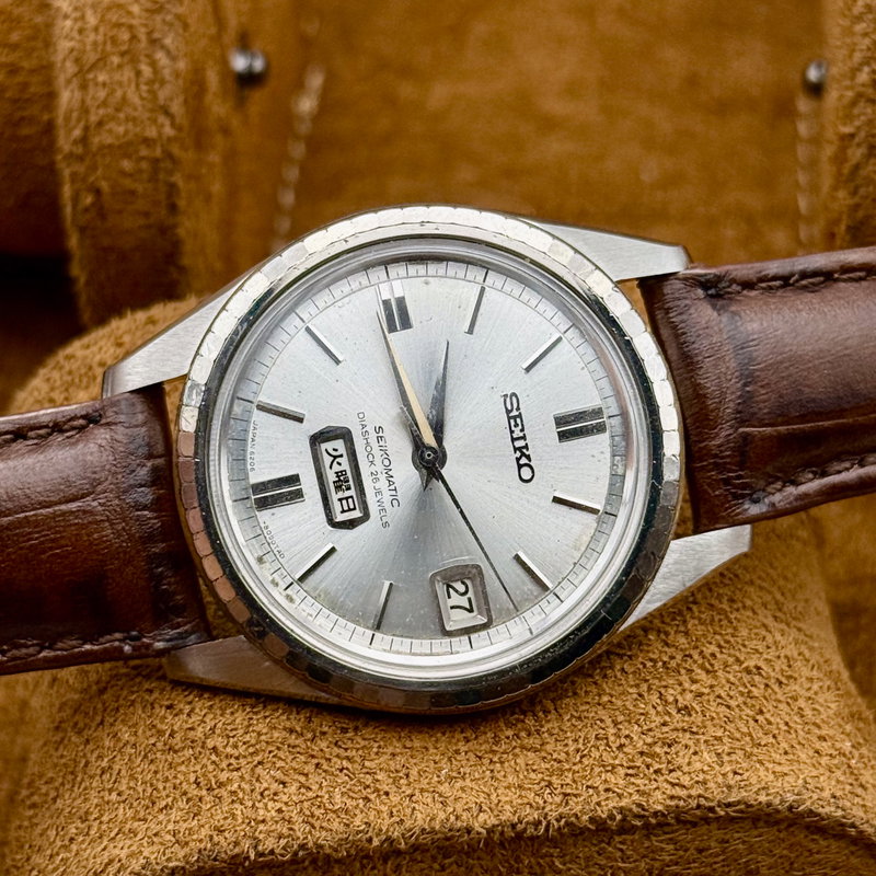 Seiko Seiko - Seikomatic 銀波 (Ginpa) – Silver Wave - Ingen mindstepris - 6206-8100 - Men - 1965 vintage watch - image 13
