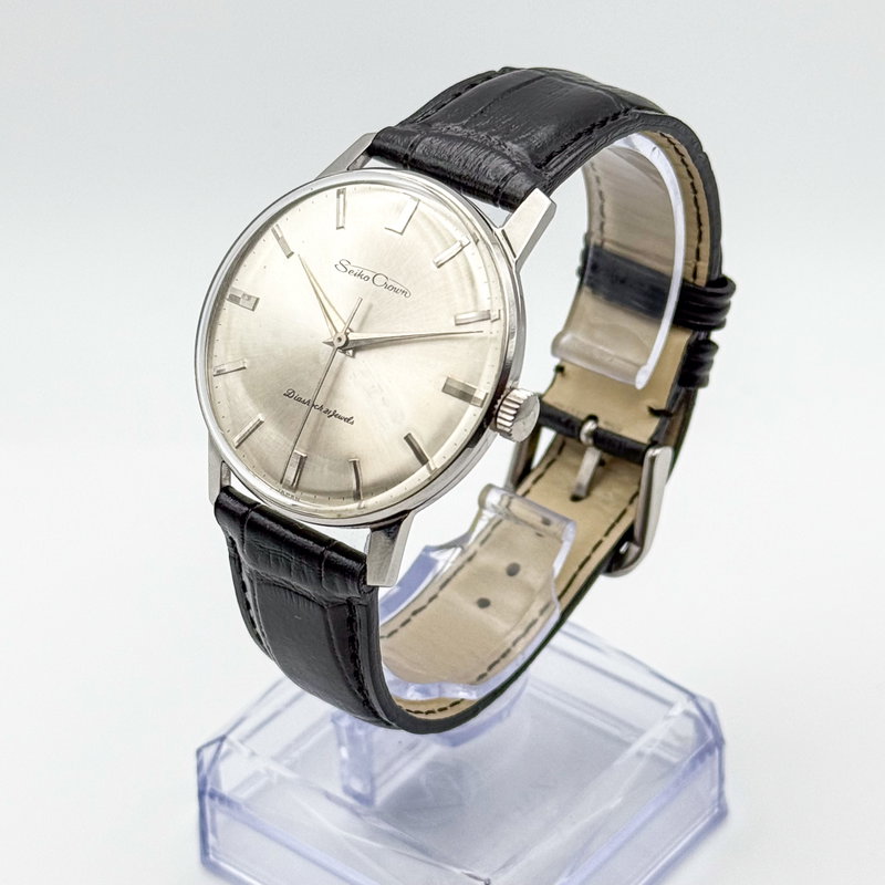 Seiko Seiko - Crown [Serviced] 皇光 (Kōkō) – Imperial Light - No reserve price - J15011 - Men - 1962 vintage watch - image 3