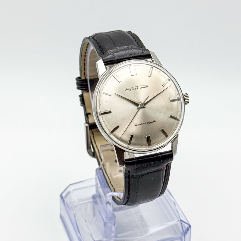 Seiko Seiko - Crown [Serviced] 皇光 (Kōkō) – Imperial Light - No reserve price - J15011 - Men - 1962 vintage watch - image 4