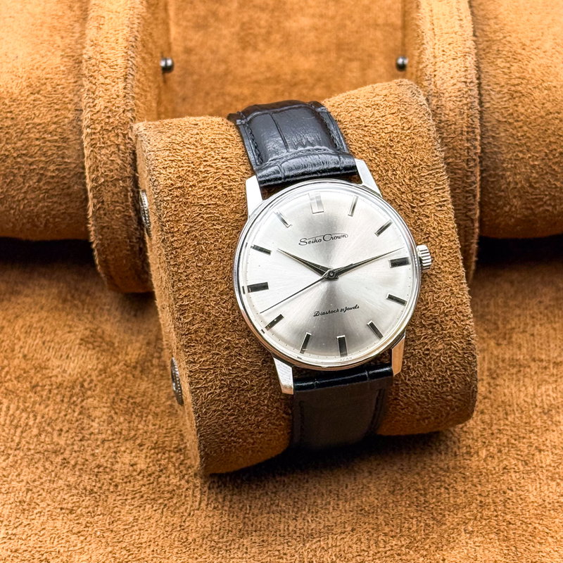 Seiko Seiko - Crown [Serviced] 皇光 (Kōkō) – Imperial Light - No reserve price - J15011 - Men - 1962 vintage watch - image 12