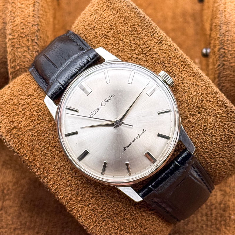 Seiko Seiko - Crown [Serviced] 皇光 (Kōkō) – Imperial Light - No reserve price - J15011 - Men - 1962 vintage watch - image 13