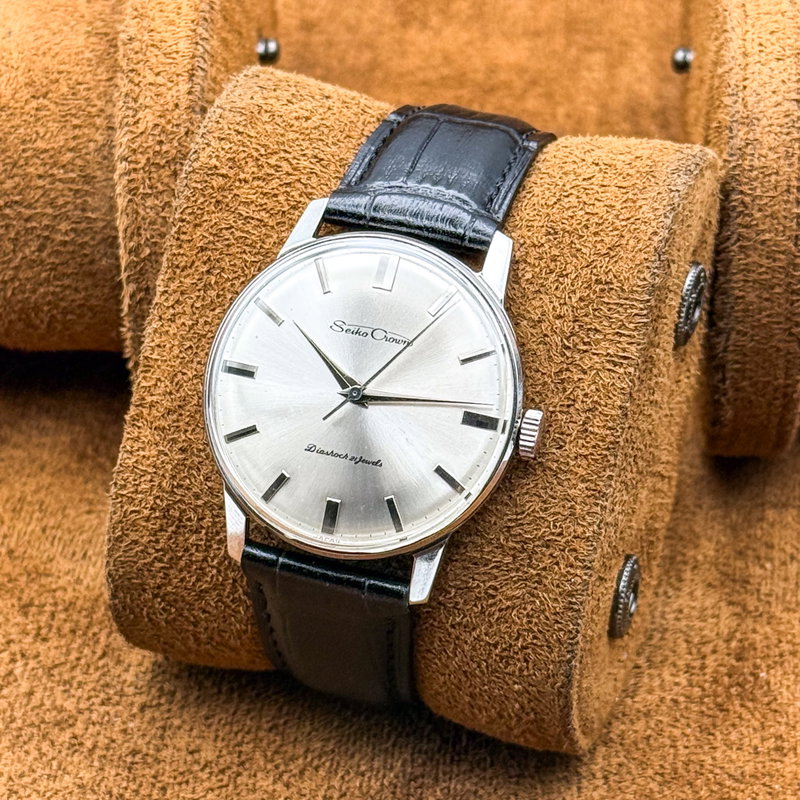 Seiko Seiko - Crown [Serviced] 皇光 (Kōkō) – Imperial Light - No reserve price - J15011 - Men - 1962 vintage watch - image 15