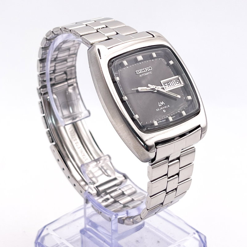 Seiko Seiko - Seiko LM "Noir Graphite" - No Reserve Price - 5606-5040 - Men - 1971 vintage watch - image 4