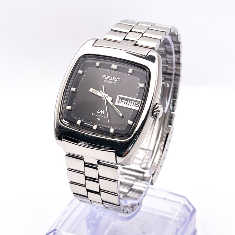 Seiko Seiko - Seiko LM "Noir Graphite" - No Reserve Price - 5606-5040 - Men - 1971 vintage watch - image 1