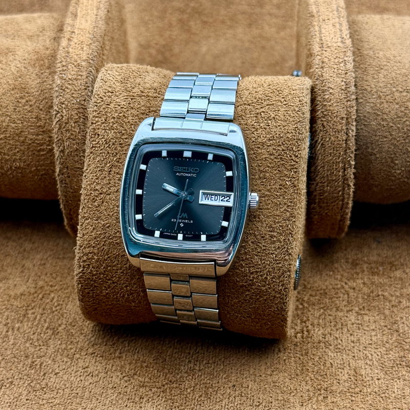 Seiko Seiko - Seiko LM "Noir Graphite" - No Reserve Price - 5606-5040 - Men - 1971 vintage watch - image 10