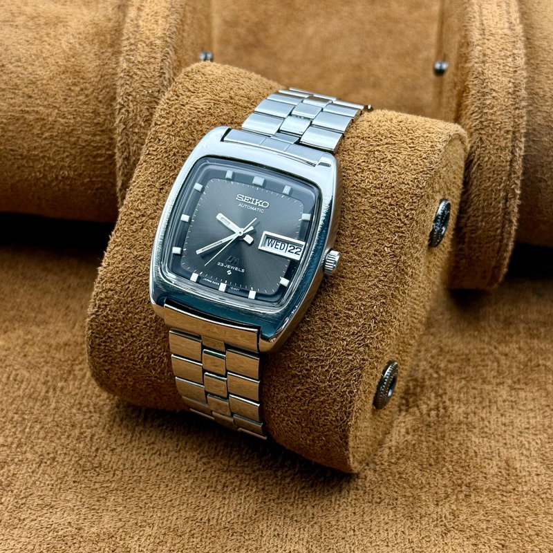Seiko Seiko - Seiko LM "Noir Graphite" - No Reserve Price - 5606-5040 - Men - 1971 vintage watch - image 11