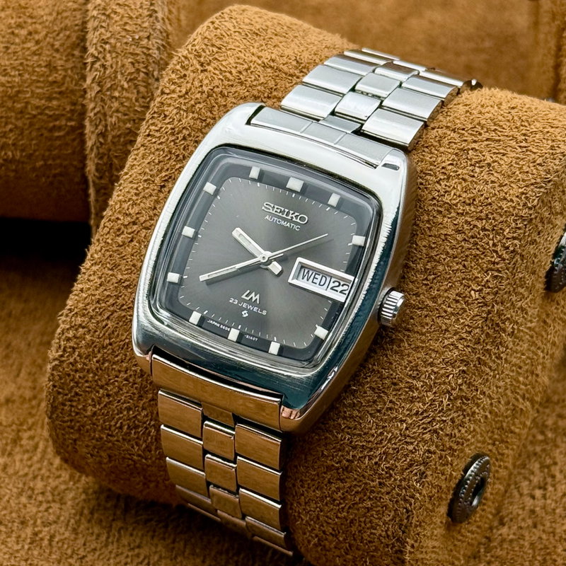 Seiko Seiko - Seiko LM "Noir Graphite" - No Reserve Price - 5606-5040 - Men - 1971 vintage watch - image 13