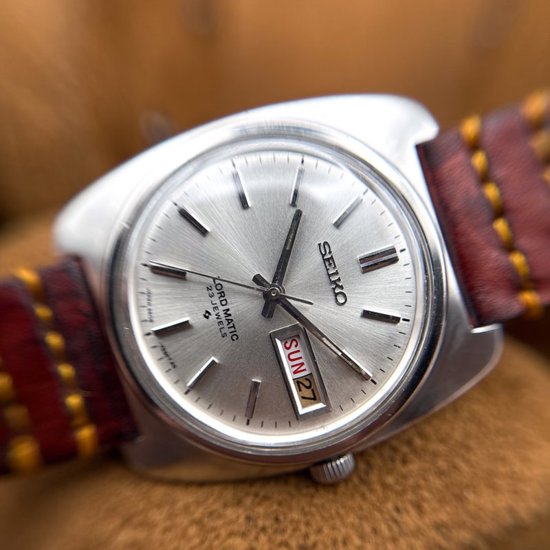 Seiko Seiko - Lord Matic [Near-Mint] 光羽 (Kōba) – Light Feather - No reserve price - 5606-7130 - Men - 1969 vintage watch - image 12