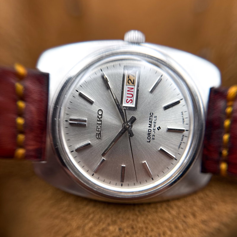 Seiko Seiko - Lord Matic [Near-Mint] 光羽 (Kōba) – Light Feather - No reserve price - 5606-7130 - Men - 1969 vintage watch - image 13