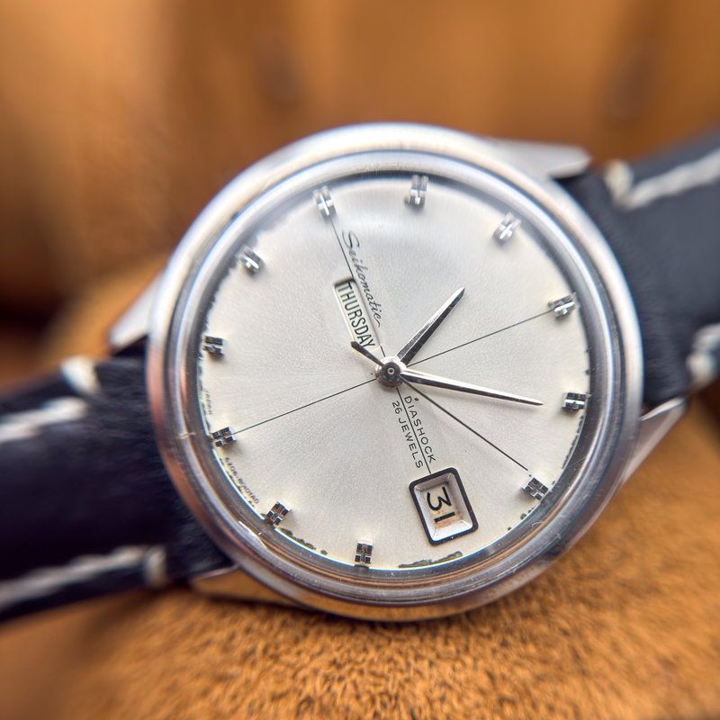 Seiko Seiko - Seikomatic 風環 (Fūkan) – Wind Circle - No reserve price - 6206-8010 - Men - 1965 vintage watch - image 2