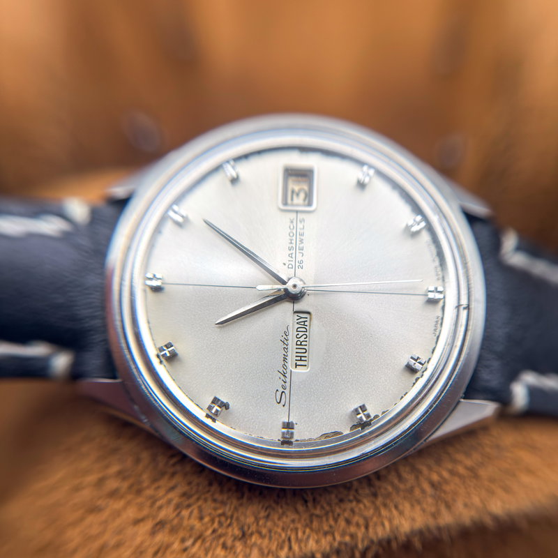 Seiko Seiko - Seikomatic 風環 (Fūkan) – Wind Circle - No reserve price - 6206-8010 - Men - 1965 vintage watch - image 5