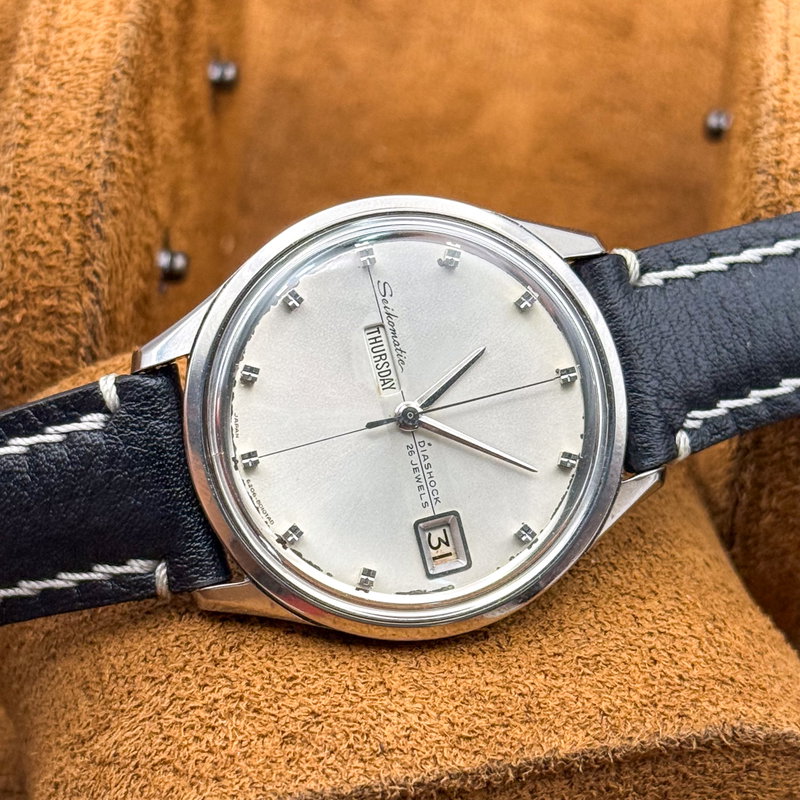 Seiko Seiko - Seikomatic 風環 (Fūkan) – Wind Circle - No reserve price - 6206-8010 - Men - 1965 vintage watch - image 6