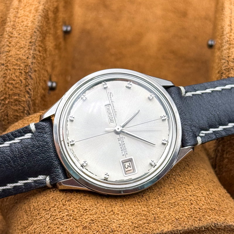 Seiko Seiko - Seikomatic 風環 (Fūkan) – Wind Circle - No reserve price - 6206-8010 - Men - 1965 vintage watch - image 7