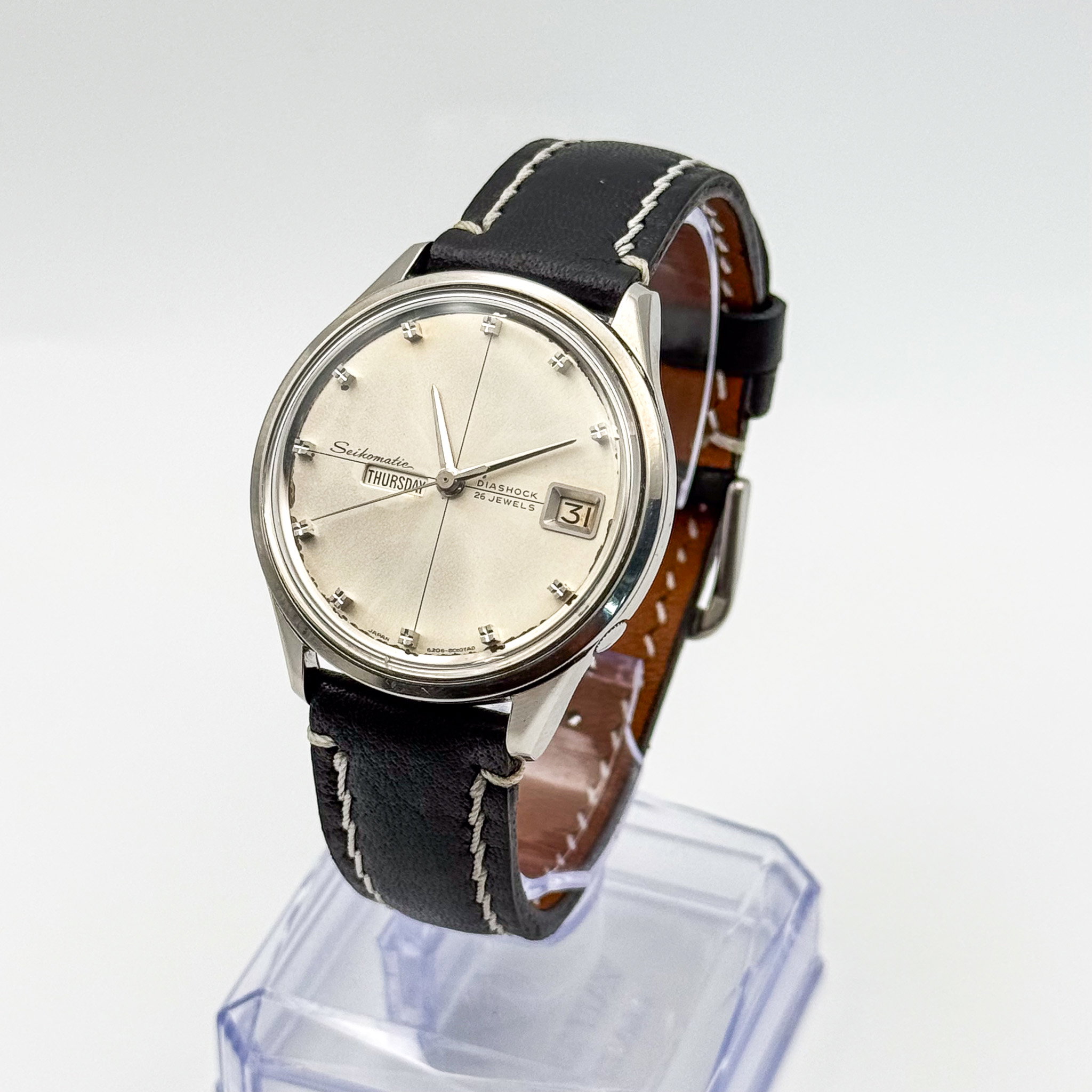 Seiko - Seikomatic 風環 (Fūkan) – Wind Circle - No reserve price - 6206-8010 - Men - 1965