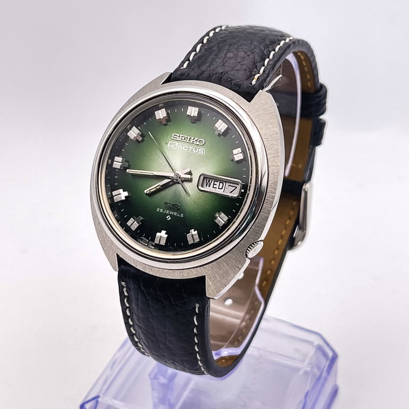 Seiko Seiko - 5 Actus "Gradient Green Sunburst" - No Reserve Price - 6106-7600 - Men - 1973 vintage watch - image 1