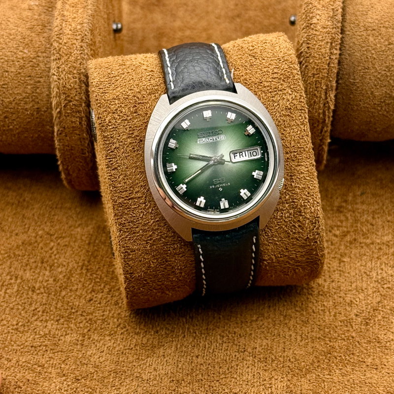 Seiko Seiko - 5 Actus "Gradient Green Sunburst" - No Reserve Price - 6106-7600 - Men - 1973 vintage watch - image 10