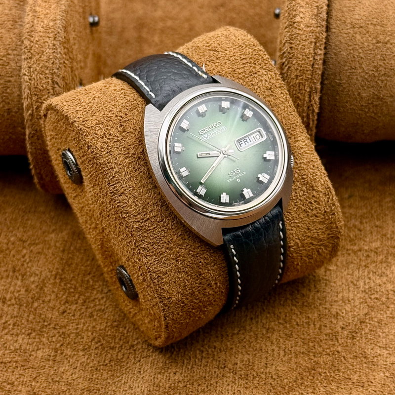 Seiko Seiko - 5 Actus "Gradient Green Sunburst" - No Reserve Price - 6106-7600 - Men - 1973 vintage watch - image 11