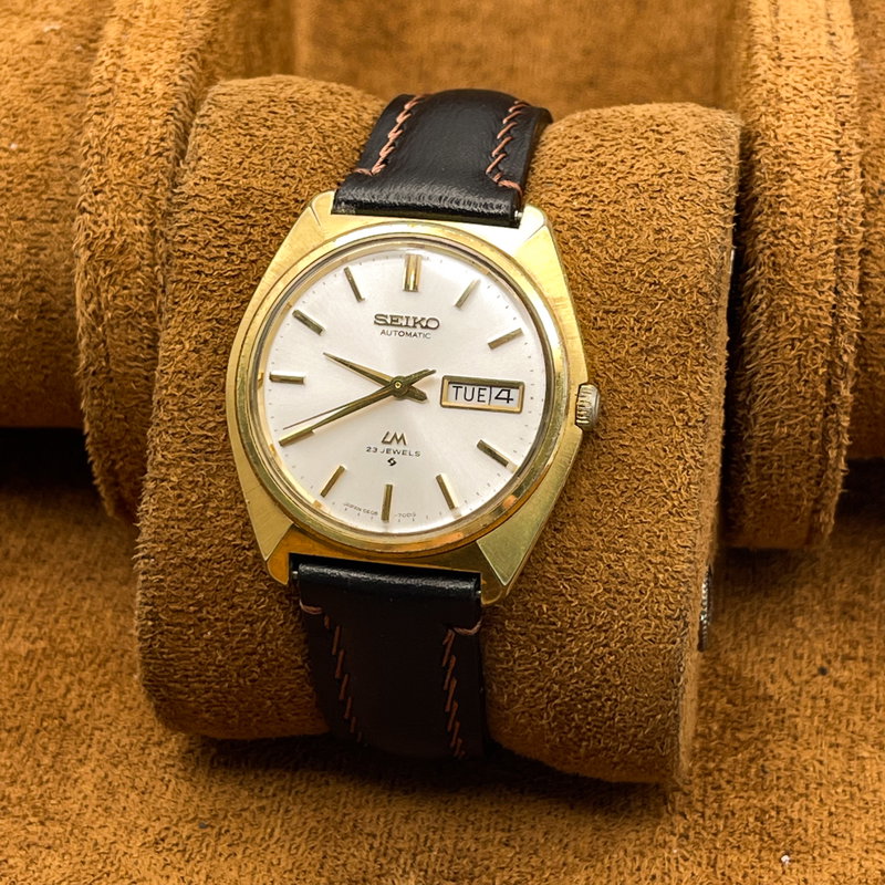 Seiko Seiko - Lord Matic "Serviced" [Near-Mint] 暖環 (Dankan) – Warm Halo - No Reserve Price - 5606-7000 - Men - 1960-1969  vintage watch - image 2