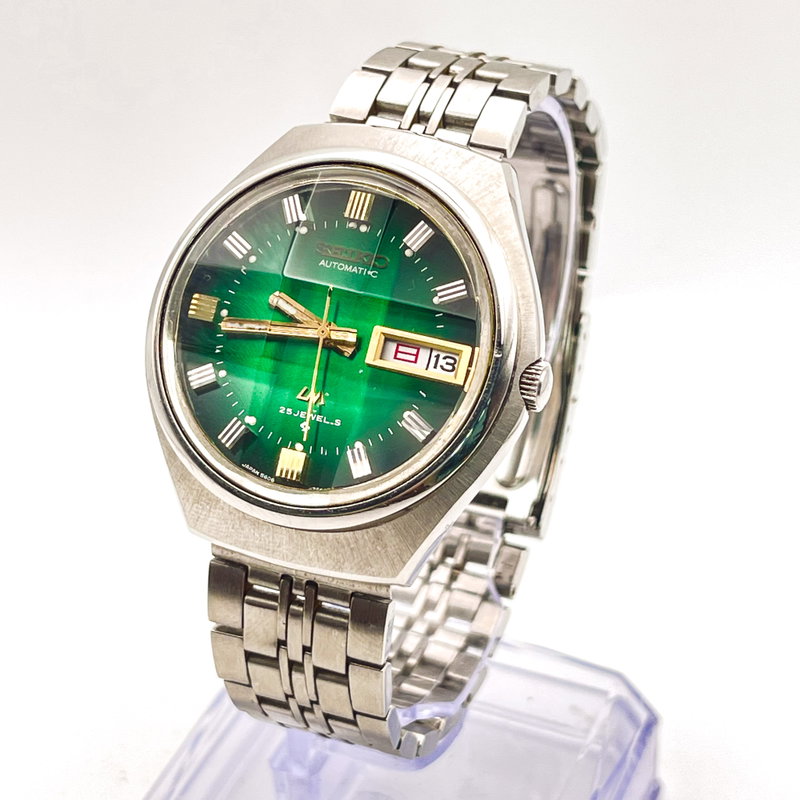Seiko Seiko - LM "Gradient Emerald Sunburst" - No Reserve Price - 5606-8060 - Men - 1974 vintage watch - image 1