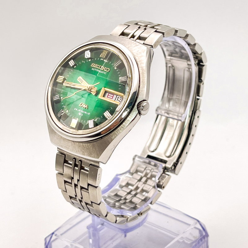 Seiko Seiko - LM "Gradient Emerald Sunburst" - No Reserve Price - 5606-8060 - Men - 1974 vintage watch - image 22