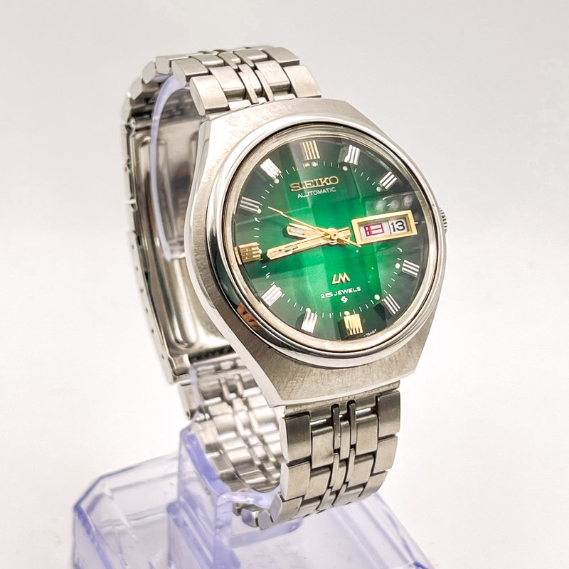 Seiko Seiko - LM "Gradient Emerald Sunburst" - No Reserve Price - 5606-8060 - Men - 1974 vintage watch - image 23