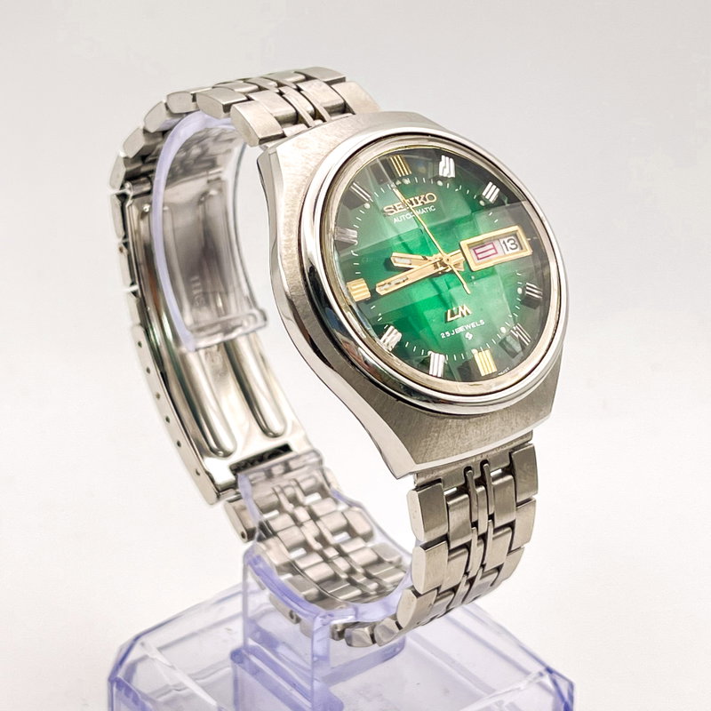 Seiko Seiko - LM "Gradient Emerald Sunburst" - No Reserve Price - 5606-8060 - Men - 1974 vintage watch - image 24