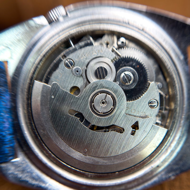 Seiko Seiko - Actus "Vivid Blue Sunburst" 風幻 (Fūgen) – Wind Phantom - No Reserve Price - 7019-7350 - Men - 1974 vintage watch - image 9