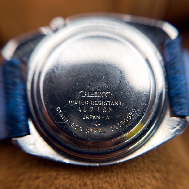 Seiko Seiko - Actus "Vivid Blue Sunburst" 風幻 (Fūgen) – Wind Phantom - No Reserve Price - 7019-7350 - Men - 1974 vintage watch - image 12
