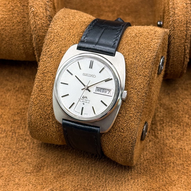 Seiko Seiko - Lord Matic 銀光 (Ginkō) – Silver Light - No reserve price - 5606-7130 - Men - 1979 vintage watch - image 3